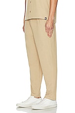 WAO Ribbed Knit Pant in tan, view 4, click to view large image.
