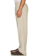 WAO Casual Linen Pant in Light Beige, view 4, click to view large image.