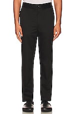 WAO The Chino Pant in Black, view 1, click to view large image.