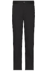WAO The Chino Pant in Black, view 3, click to view large image.