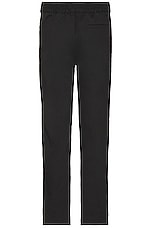 WAO The Chino Pant in Black, view 4, click to view large image.
