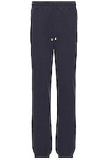 WAO The Fleece Jogger in navy, view 1, click to view large image.