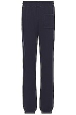 WAO The Fleece Jogger in navy, view 2, click to view large image.