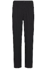 WAO Double Pleated Chino Pant in black, view 1, click to view large image.