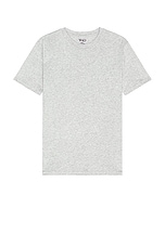 WAO The Standard Tee 3 Pack in heather grey, view 2, click to view large image.