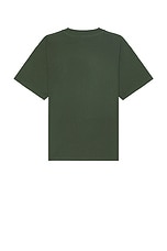 WAO The Oversized Tee in Forest Green, view 2, click to view large image.