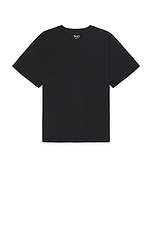 WAO The Oversized Tee in Black, view 1, click to view large image.