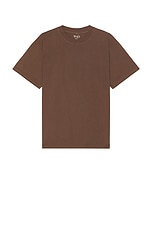 WAO The Oversized Tee in Brown, view 1, click to view large image.