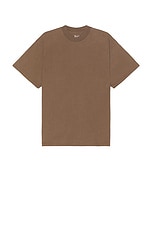 WAO The Oversized Tee in Washed Brown, view 1, click to view large image.