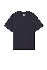 WAO The Relaxed Tee in navy, view 1, click to view large image.