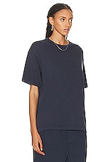 WAO The Relaxed Tee in navy, view 2, click to view large image.