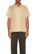 WAO The Camp Shirt in Tan, view 3, click to view large image.