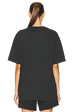 WAO The Relaxed Tee in Washed Black, view 3, click to view large image.
