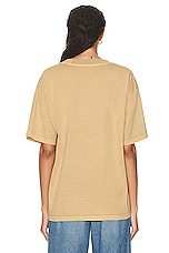 WAO The Relaxed Tee in terracotta, view 3, click to view large image.