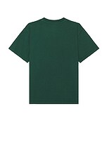 WAO The Relaxed Tee in green, view 2, click to view large image.
