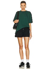 WAO The Relaxed Tee in green, view 4, click to view large image.