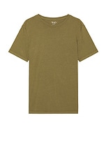 WAO The Standard Tee in olive, view 1, click to view large image.