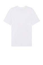 WAO The Standard Tee in white, view 2, click to view large image.