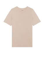 WAO The Standard Tee in tan, view 1, click to view large image.