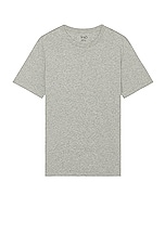 WAO The Standard Tee in heather grey, view 1, click to view large image.