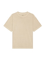 WAO The Relaxed Tee in tan, view 1, click to view large image.