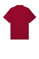 WAO The Camp Shirt in burgundy, view 2, click to view large image.