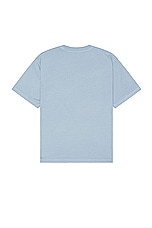 WAO The Relaxed Tee in Dusty Blue, view 2, click to view large image.