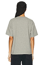 WAO The Relaxed Tee in Heather Grey, view 3, click to view large image.