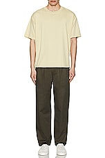 WAO The Relaxed Tee in Light Brown, view 4, click to view large image.