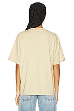 WAO The Relaxed Tee in Light Brown, view 3, click to view large image.