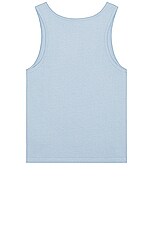 WAO The Relaxed Tank in Dusty Blue, view 2, click to view large image.