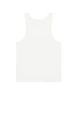 WAO The Relaxed Tank in Off White, view 2, click to view large image.