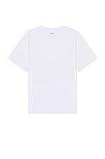 WAO The Relaxed Tee in White, view 1, click to view large image.