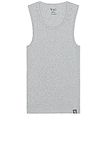 WAO The Fitted Tank in Heather Grey, view 1, click to view large image.