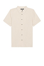WAO The Short Sleeve Shirt in Natural, view 1, click to view large image.