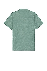 WAO Towel Terry Polo in Sage, view 2, click to view large image.