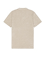 WAO Towel Terry Polo in Tan, view 2, click to view large image.