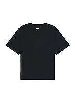 WAO The Relaxed Tee in Black, view 1, click to view large image.