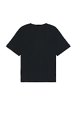 WAO The Relaxed Tee in Black, view 2, click to view large image.