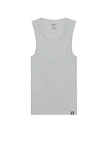 WAO The Fitted Tank 3 Pack in bwg multi pack, view 2, click to view large image.