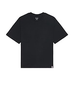 WAO The Relaxed Tee 3 Pack in black, view 2, click to view large image.