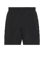 WAO The Swim Short in Black, view 2, click to view large image.