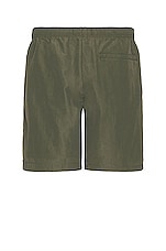 WAO The Swim Short in Olive, view 2, click to view large image.