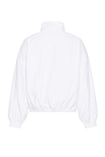 Willy Chavarria Bad Boy Track Jacket in White, view 2, click to view large image.
