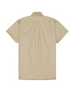 Willy Chavarria Pachuco Work Shirt in Khaki, view 2, click to view large image.