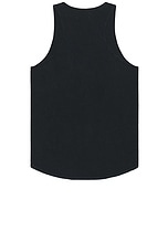 Willy Chavarria Graphic Tank in Black, view 2, click to view large image.