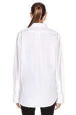 WARDROBE.NYC Shirt in White, view 3, click to view large image.
