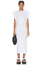 WARDROBE.NYC Sheath Dress in White, view 1, click to view large image.