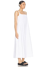 WARDROBE.NYC Backless Maxi Dress in White, view 2, click to view large image.