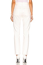 WARDROBE.NYC Denim Jean in White, view 3, click to view large image.